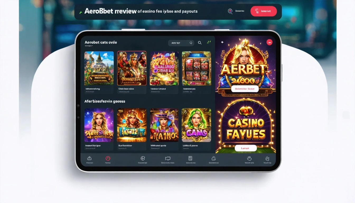 Aerobet casino review of games features and payouts