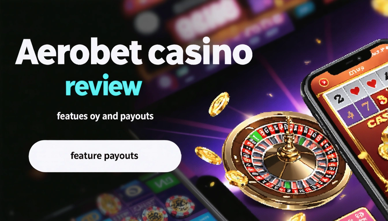 Aerobet casino review of games features and payouts