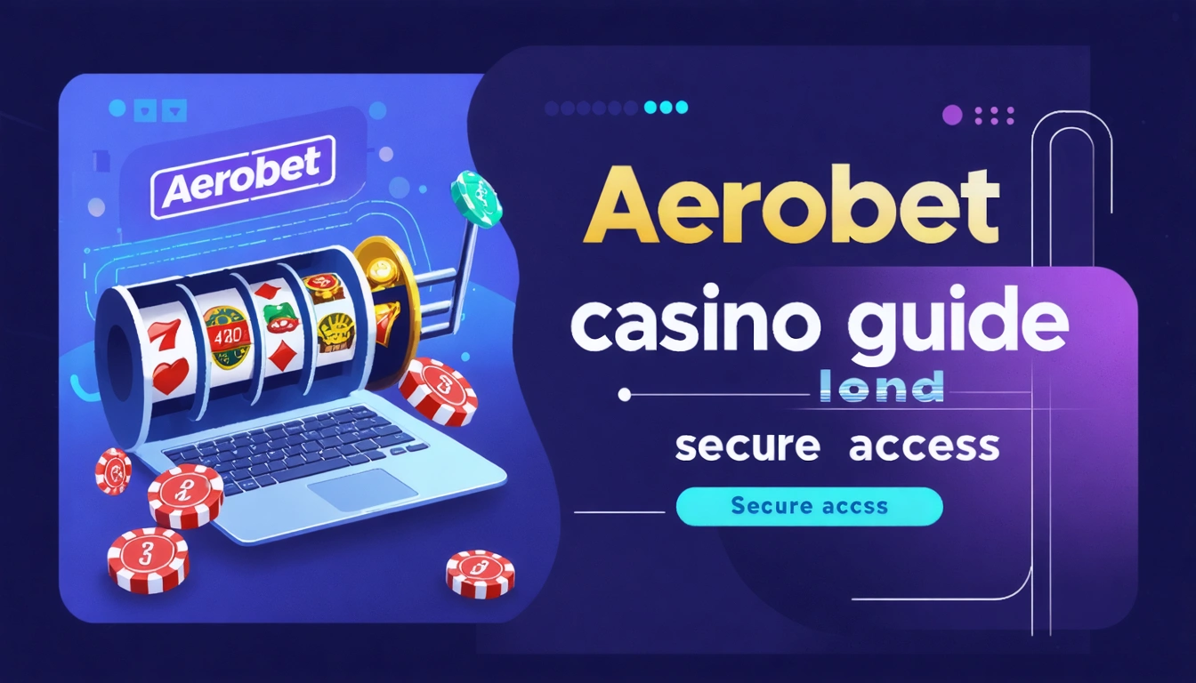 Aerobet casino login guide and secure access steps